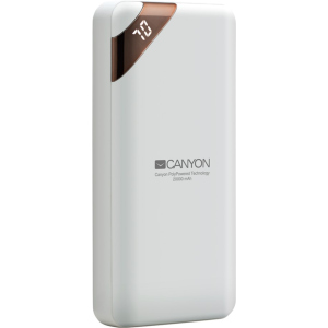 хорошая модель УМБ Canyon 20000 mAh White (CNE-CPBP20W)