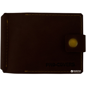 Затискач для грошей Pro-Covers PC03980035 Темно-коричневий (2503980035003) ТОП в Одесі