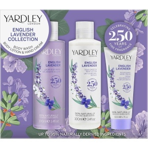 Набір для жінок Yardley English Lavender 100 мл + 100 мл + 50 мл (5056179302556) надійний