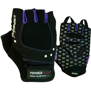 Рукавички для фітнесу PowerPlay Womens 1751 XS Black (PP_1751_XS_Black) краща модель в Одесі