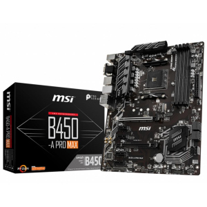 Материнська плата MSI B450-A PRO MAX ТОП в Одесі