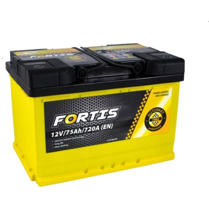 купити Автомобільний акумулятор 75 Ah/12V FORTIS sb_низький (0) Euro (FRT75-00L)