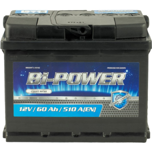 Автомобильный аккумулятор 60 Аh/12V BI-Power (KLV060-01) лучшая модель в Одессе