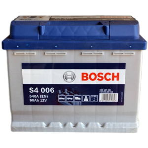 Автомобільний акумулятор Bosch 60Аh (+/-) S4006 (540EN) (0 092 S40 060) в Одесі