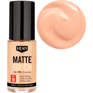 Основна основа Hean Matte Touch foundation 007 пісок 30 мл (5907474472324) в Одесі