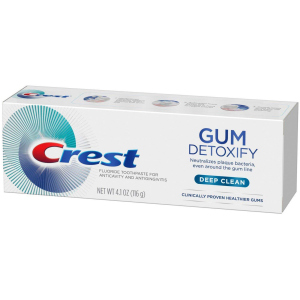 Очищувальна зубна паста Crest Gum Detoxify Deep Clean 116 г (37000754213) краща модель в Одесі