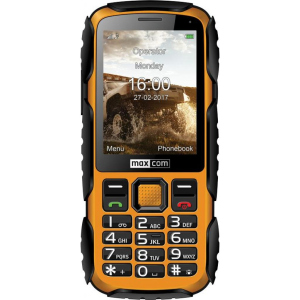 Мобильный телефон Maxcom MM920 Black Yellow ТОП в Одессе