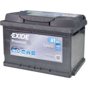 купить Автомобильный аккумулятор Exide Premium 6СТ-61 Н (EA612) 61 Ач (-/+) Euro 600 А (EA612)