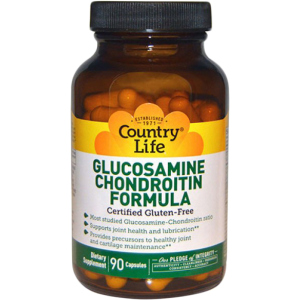 Хондропротектор Country Life Glucosamine Chondroitin Formula 90 капсул (015794017073) краща модель в Одесі