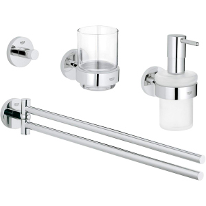 Набір аксесуарів GROHE Essentials 40846001 4 в 1 ТОП в Одесі