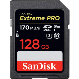 SanDisk SDXC Extreme Pro 128GB V30 UHS-I U3 (SDSDXXY-128G-GN4IN) в Одесі