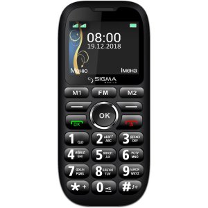 Мобільний телефон Sigma mobile Comfort 50 Grand Black надійний