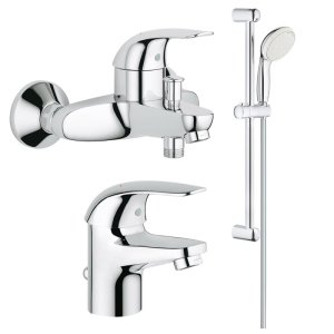 Набор смесителей Grohe Euroeco 123226S рейтинг