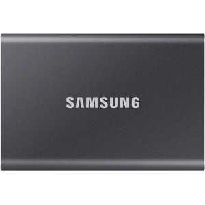 Samsung Portable SSD T7 2TB USB 3.2 Type-C (MU-PC2T0T/WW) зовнішній сірий в Одесі