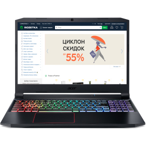 Ноутбук Acer Nitro 5 AN515-55-51Y2 (NH.Q7QEU.009) Obsidian Black краща модель в Одесі