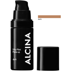 Тональний крем Alcina Silky Matt Make-up dark 30 мл (4008666650337) рейтинг