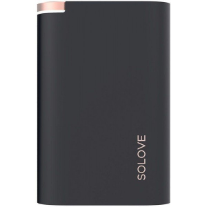 Портативная батарея Solove AirS 8000 mAh External Power Bank Normal edition Black лучшая модель в Одессе