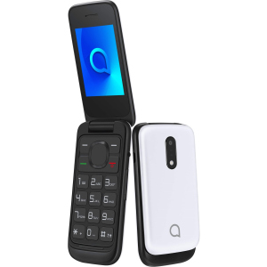 хорошая модель Мобильный телефон Alcatel 2053 Dual SIM Pure White (2053D-2BALUA1)