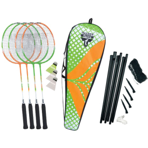 Набір для бадмінтону Talbot Torro Badminton Set 4 Attacker Plus (449406) краща модель в Одесі