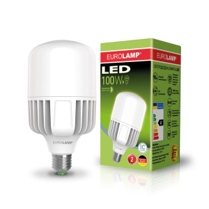 Светодиодная лампа (LED) Eurolamp 100W Е40 6500K (LED-HP-100406) рейтинг