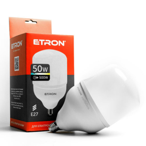 LED лампа ETRON 1-EHP-305 T140 50W 6500K E27 ТОП в Одесі