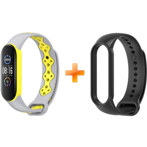 Xiaomi Mi Band 5 MiJobs Sport Grey/Yellow (MJ5-SP012GY) лучшая модель в Одессе