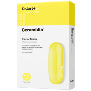 Зволожуюча тканинна маска з церамідами Dr.Jart+ Ceramidin Facial Mask 22 г x 5 шт (8809535803153) надійний