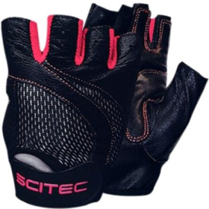 Перчатки Scitec Nutrition Glove Pink Style M Черно-розовые (816532010024) надежный