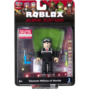 хорошая модель Игровая коллекционная фигурка Jazwares Roblox Core Figures Jailbreak: Secret Agent W8 (ROB0330)