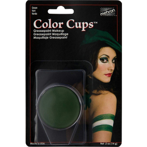 Кремовый грим Mehron Color Cups Green 12 г (CCC-G) (764294502069) ТОП в Одессе
