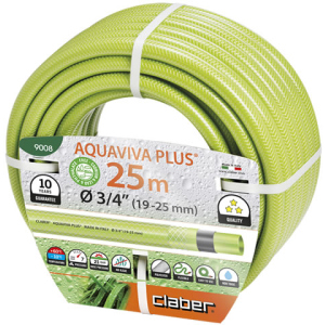 Шланг поливочный Claber Aquaviva Plus 3/4" 25 м Салатовый (90080000) ТОП в Одессе