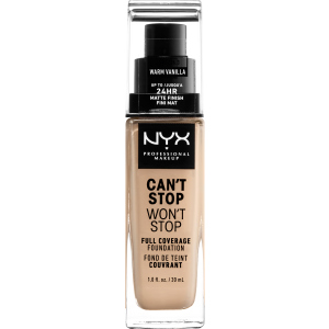 Жидкая тональная основа NYX Professional Makeup Can`t Stop Won`t Stop 24-Hour Foundation 6.3 Warm Vanilla 30 мл (800897181154) ТОП в Одессе