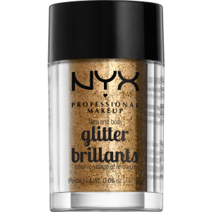 Гліттер NYX Professional Makeup Face & Body Glitter 08 Bronze 2.5 г (800897846800) краща модель в Одесі