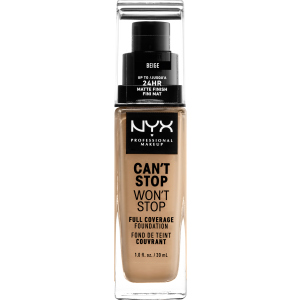 Жидкая тональная основа NYX Professional Makeup Can`t Stop Won`t Stop 24-Hour Foundation 11 Beige 30 мл (800897157289) лучшая модель в Одессе