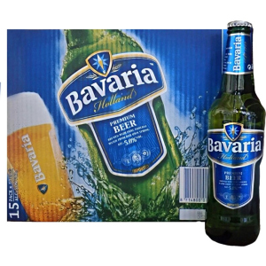 Упаковка пива Bavaria світле відфільтроване 5% 0.5 л x 15 шт (8714800013581) в Одесі