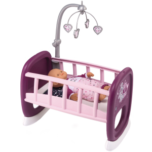 Колиска Smoby Toys Baby Nurse Прованс з мобілем 47 см (220343) (3032162203439) ТОП в Одесі