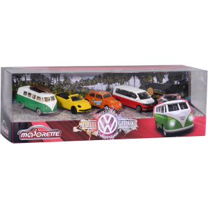 Набір машинок металевих Majorette Volkswagen 7.5 см 5 шт (2057615) (3467452030363) в Одесі