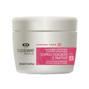 Маска защитная для окрашенных волос Lisap Top Care Repair Chroma Care Protective mask 250 мл (1800070000011) в Одессе