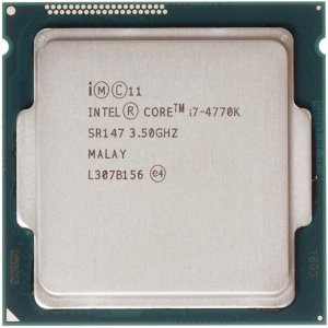 Процесор Intel Core i7-4770K 3.5GHz/5GT/s/8MB (SR147) s1150, tray краща модель в Одесі