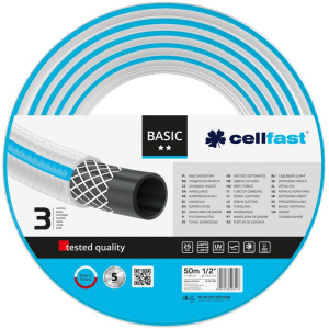 Шланг поливочный Cellfast Basic 50 м 1/2" (10-402) лучшая модель в Одессе