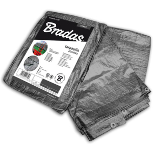 купить Тент Bradas усиленный 3х4 м 200 г/м² Gray (PLG2003/4)