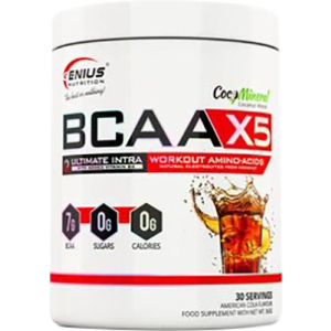 Амінокислота Genius Nutrition BCAA-X5 360 г Кола (5402869110015) в Одесі