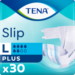 Подгузники для взрослых Tena Slip Plus Large 30 шт (7322541118932)