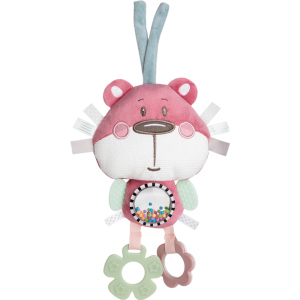 Игрушка Canpol Babies Pastel Friends плюшевая развивающая Розовая (68/065_pin) (5901691824706)