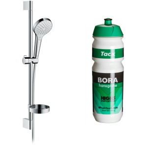 Душовий гарнітур HANSGROHE Croma Select S Vario + велофляга TACX Pro Team Bora-Hansgrohe 0.75 л (26566400-B) ТОП в Одесі