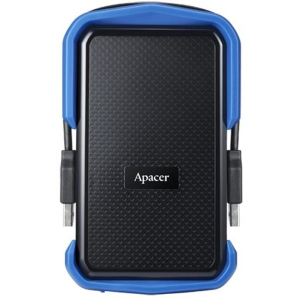 Жорсткий диск HDD ext 2.5 USB 2.0TB Apacer AC631 Black/Blue (AP2TBAC631U-1) ТОП в Одесі