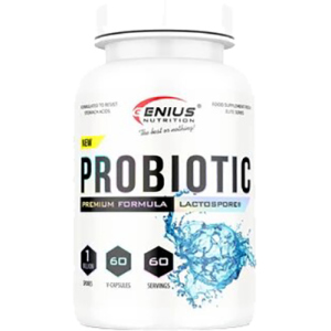 Пробиотик Genius Nutrition Probiotic 60 капсул (5402395706584) в Одессе