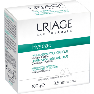 Дерматологическое мыло Uriage Hyseac Dermatological Bar "Без мыла" 100 г (3661434004568) в Одессе