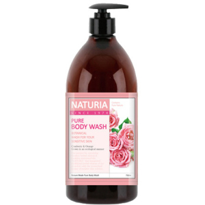 Гель для душа Naturia Роза/Розмарин Pure Body Wash Rose & Rosemary 750 мл (8802929996691) ТОП в Одессе