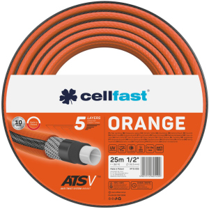 Шланг садовый Cellfast Orange 25 м 1/2'' (15-002) ТОП в Одессе